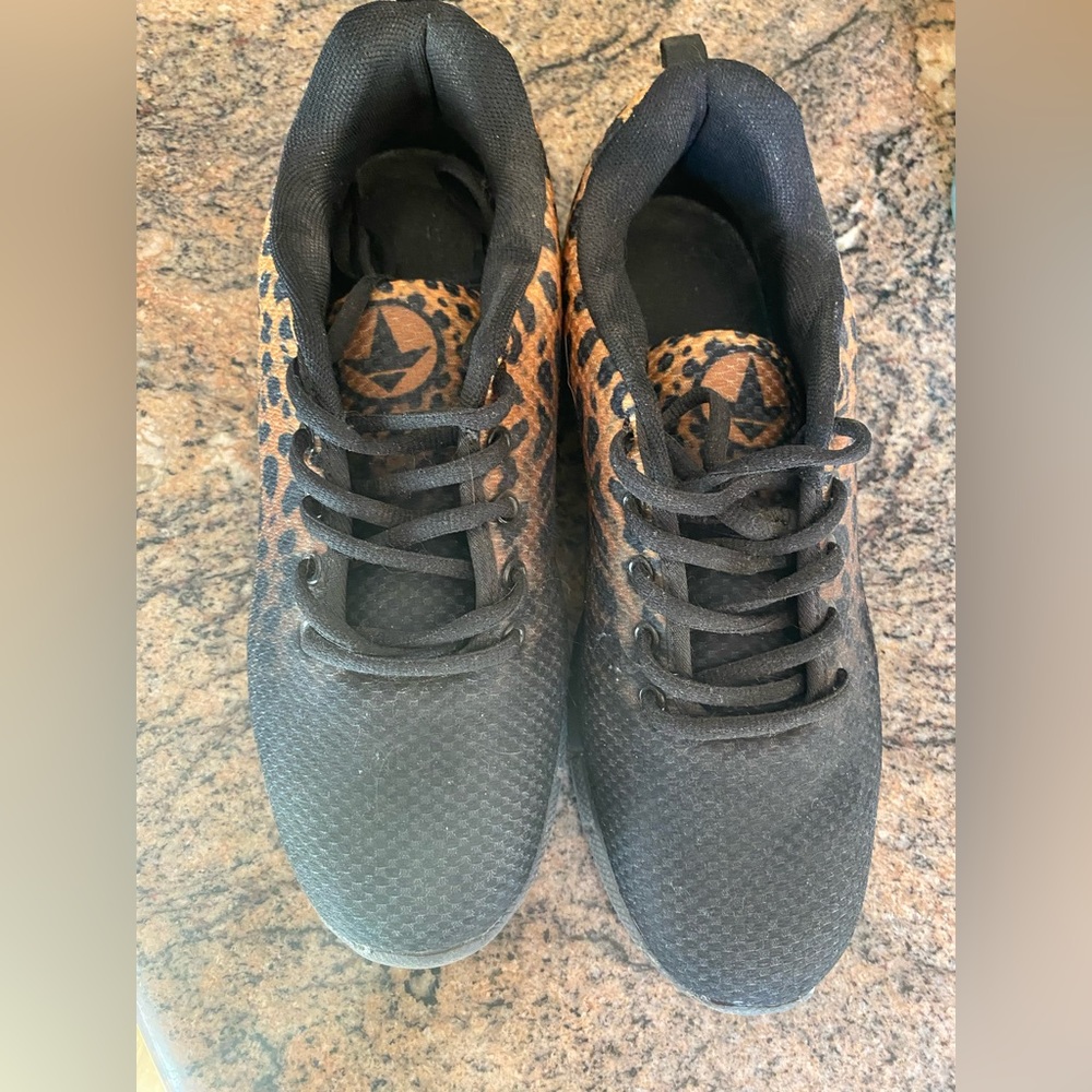 Cheetah shoes worn once